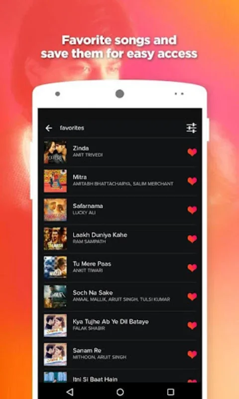 Love Songs Hindi for Android - Effortless Streaming