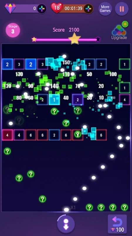 Neon Bricks Master for Android - Engaging Brick-Breaking Game