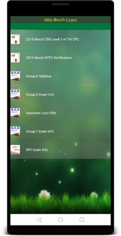 RRB Exam Prep Telugu for Android - Comprehensive Study Tool