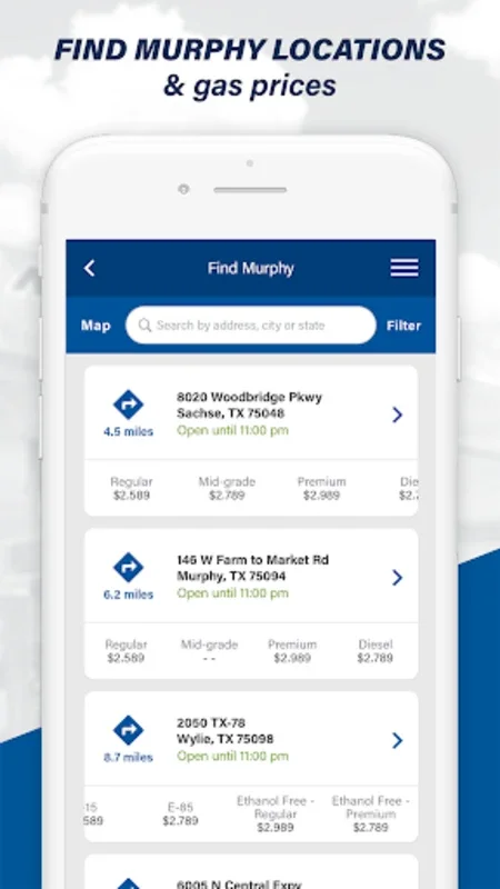 Murphy Drive Rewards for Android - Savings on Fuel and Snacks