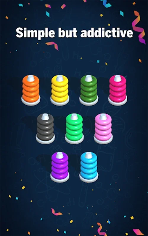 Hoop Sort Puzzle for Android - Engaging Color Sorting