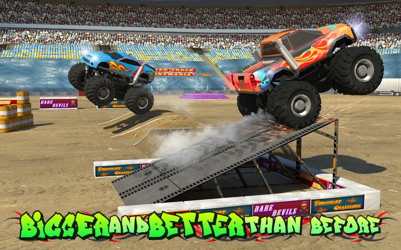 Monster Truck Speed Stunts 3D for Android: Thrilling Stunt Driving