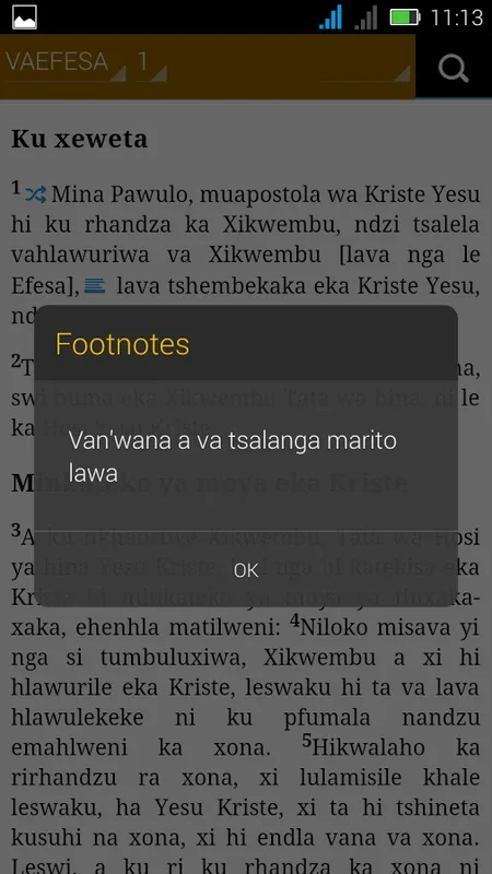 TSONGA BIBLE for Android - Enhance Your Spiritual Journey