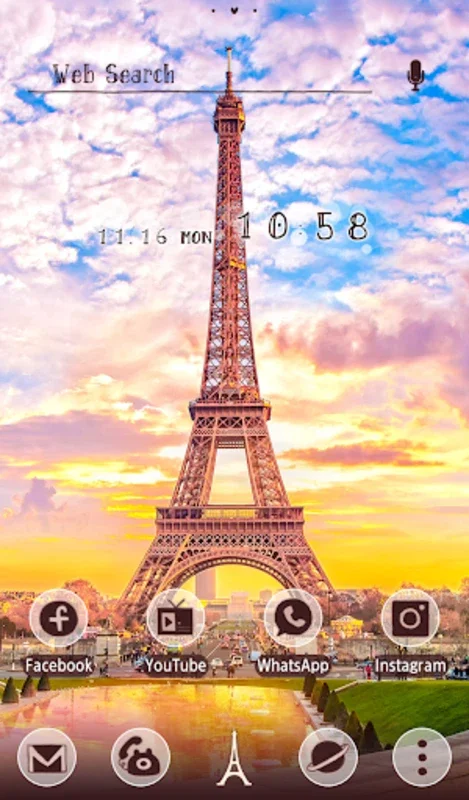 Paris Wallpaper Parisian Twilight Theme for Android - Transform Your Device with Parisian Elegance