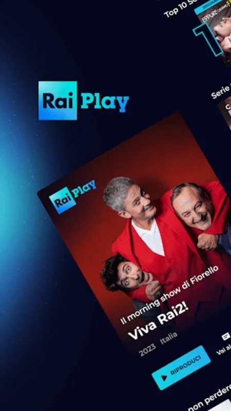 RaiPlay (Android TV): Stream Diverse Italian Content