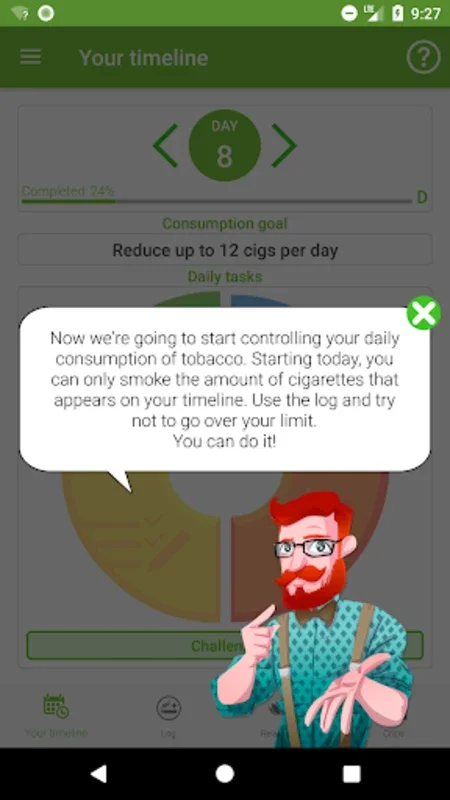 Stop Tobacco for Android - Quit Smoking with Personalized Support