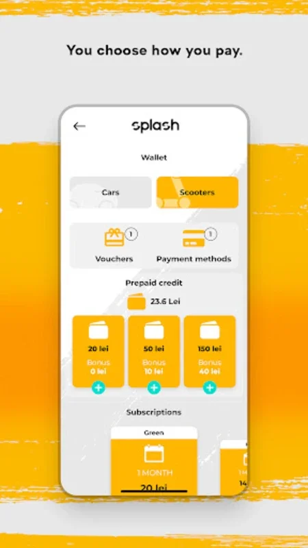 Splash - Smart Rides for Android: Swift Urban Mobility