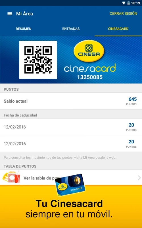 Cinesa App for Android - Seamless Movie Experience