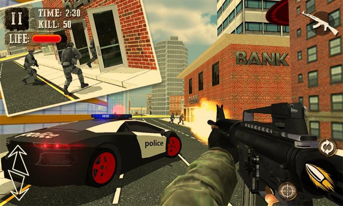 Bank Robbery Crime LA Police for Android: Thrilling Heists