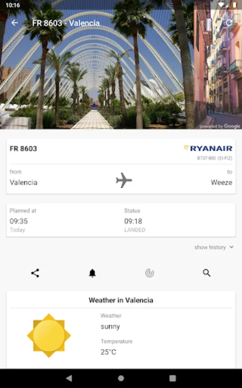 Airport Weeze Flight Info for Android - Real-Time Flight Updates