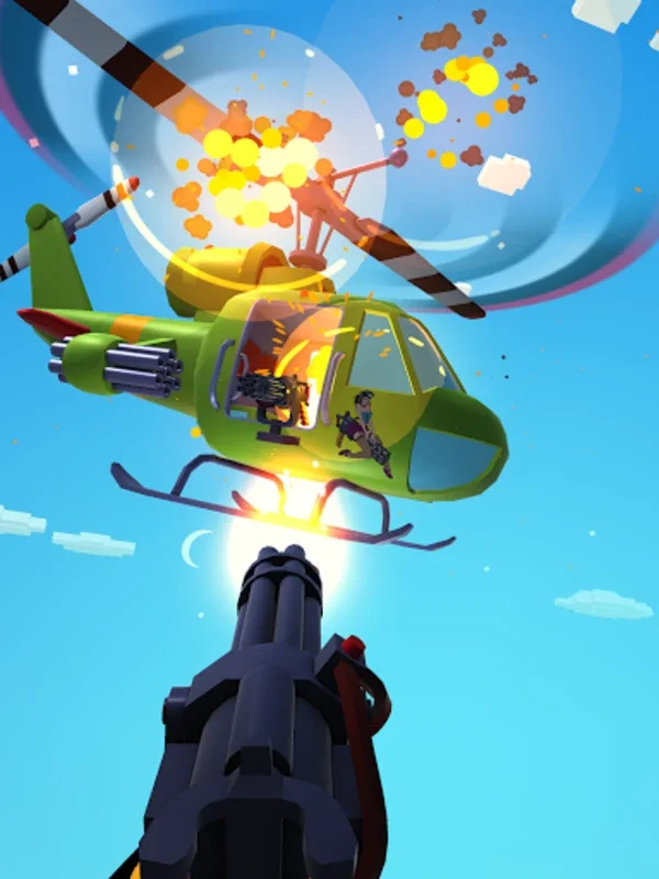 Heli Gunner: chopper shooter for Android - Intense Combat Experience