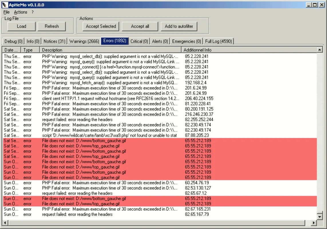 ApHeMo for Windows - Safeguard Your Apache Server