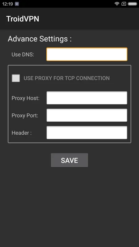 Troid VPN for Android - Secure Anonymous Browsing