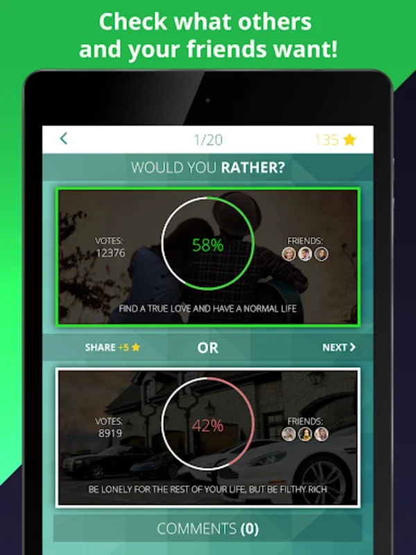 Would you rather? for Android - Engaging Choice-Making App