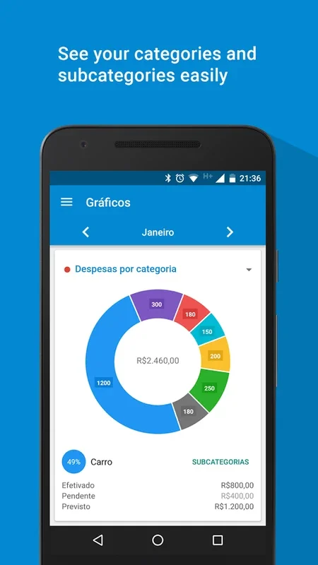 My Finances for Android - Manage Your Finances Easily