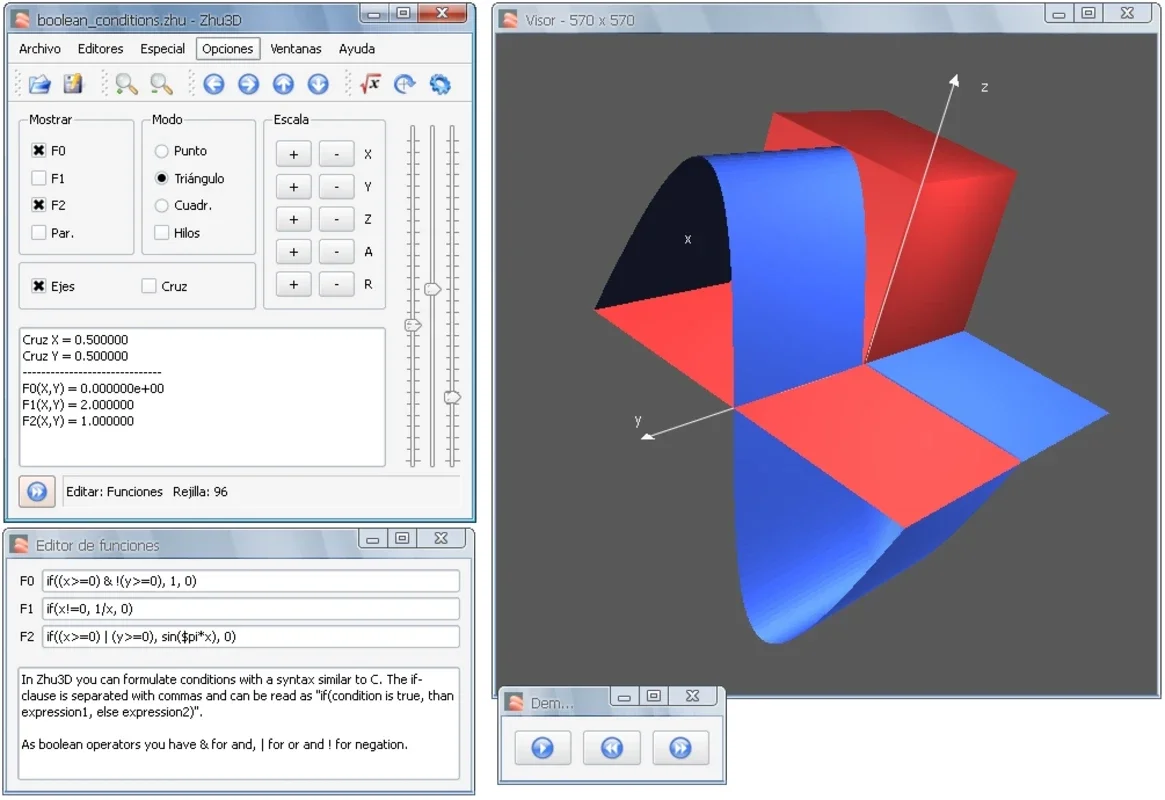 Zhu3D for Windows - Create 3D Math Visualizations