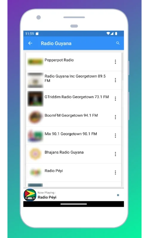 Radio Guyana FM + Radio Online for Android: Listen to All Guyanese Stations
