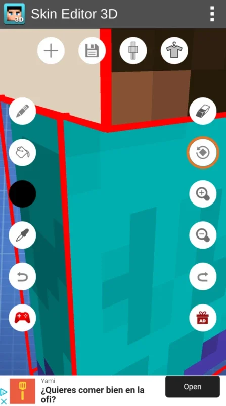 Skin Editor 3D for Minecraft for Android - Unleash Creativity