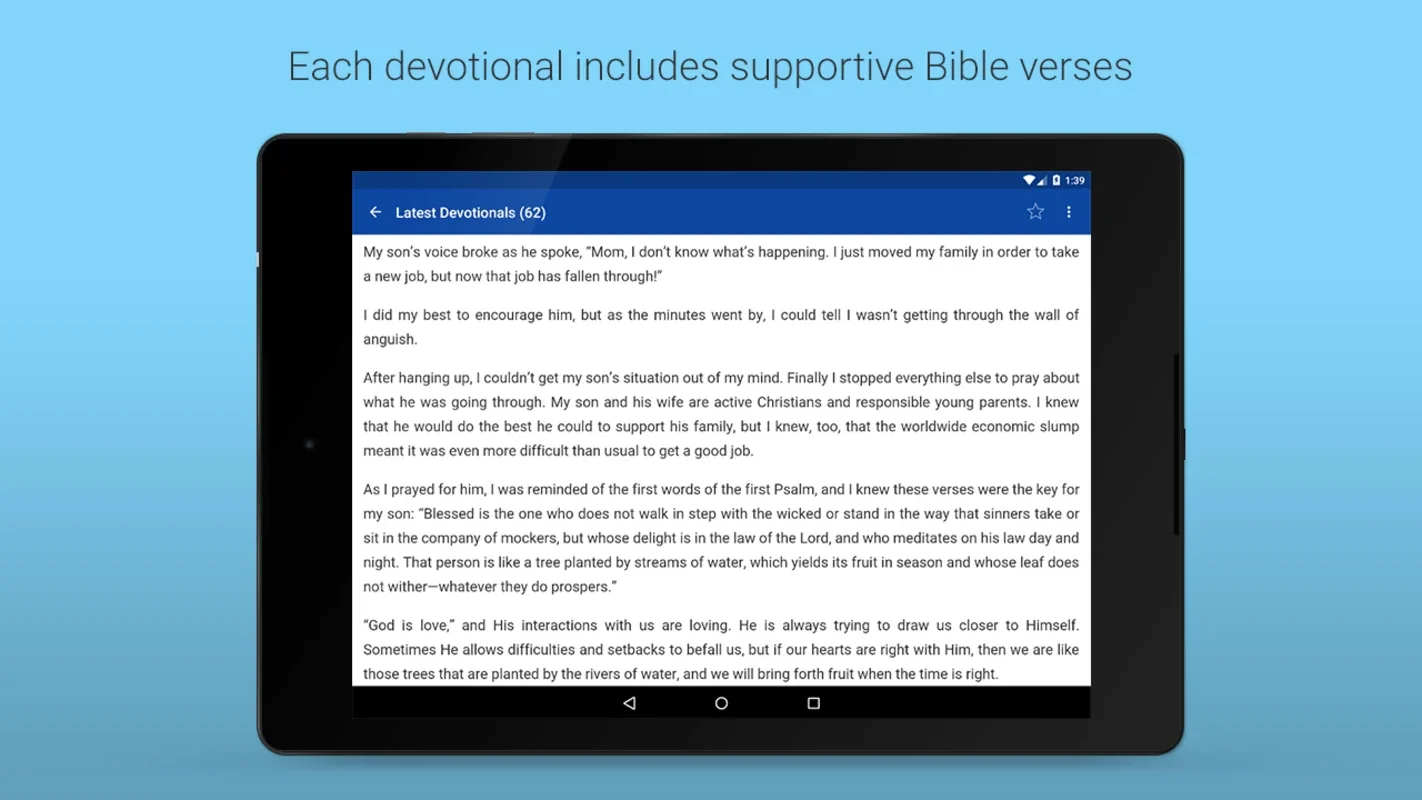 Daily Devotionals for Android - Enrich Your Faith