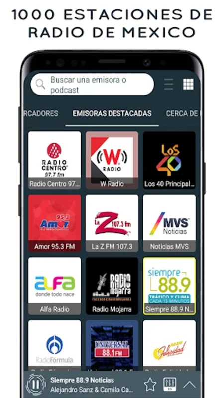 Radio Mexico - online radio for Android: Diverse Content