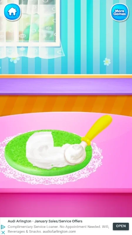 Unicorn Food - Bake a Magical Rainbow Cake on Android