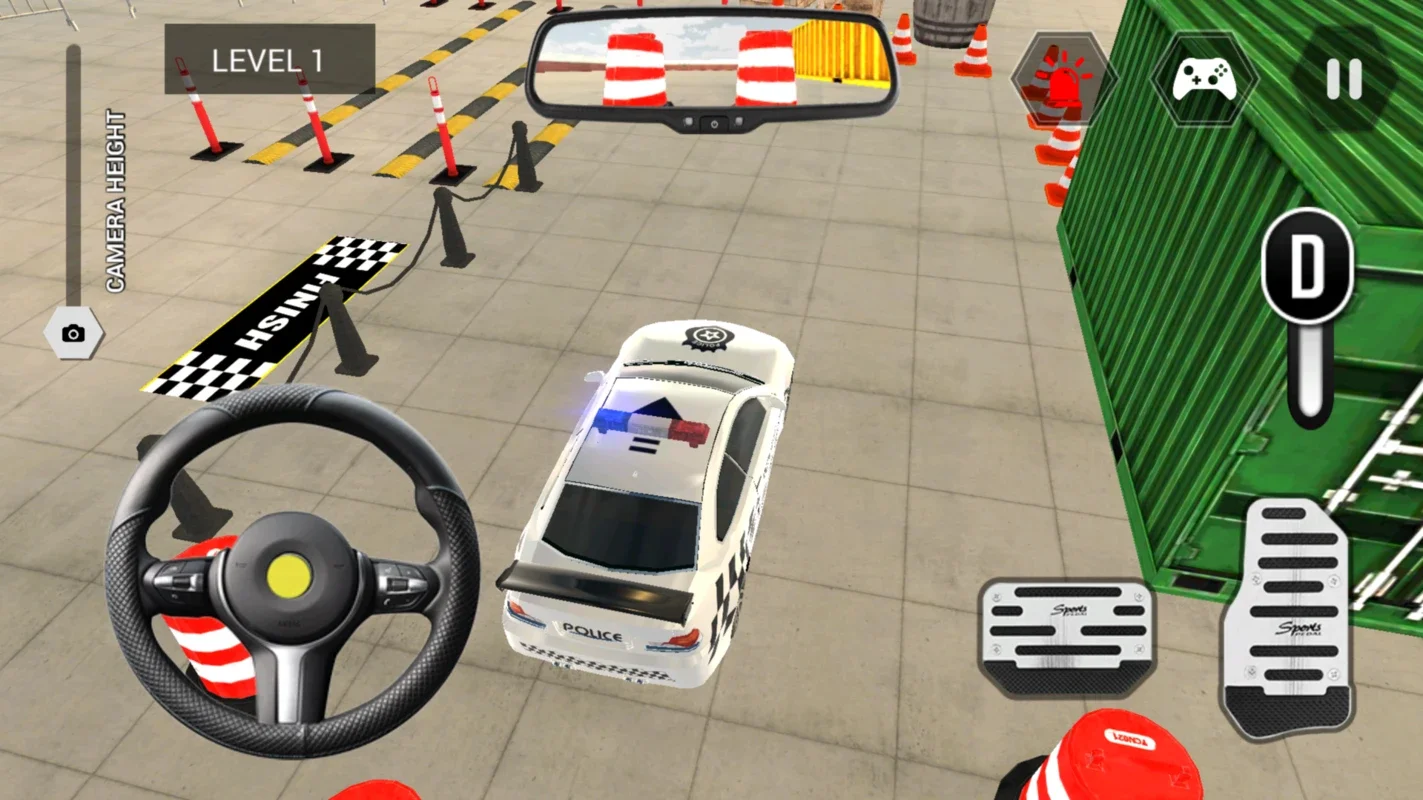 Police Car Parking Simulator for Android - Realistic Parking Fun