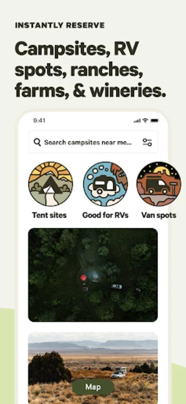 Hipcamp: Camping, RVs & Cabins for Android - Download the APK