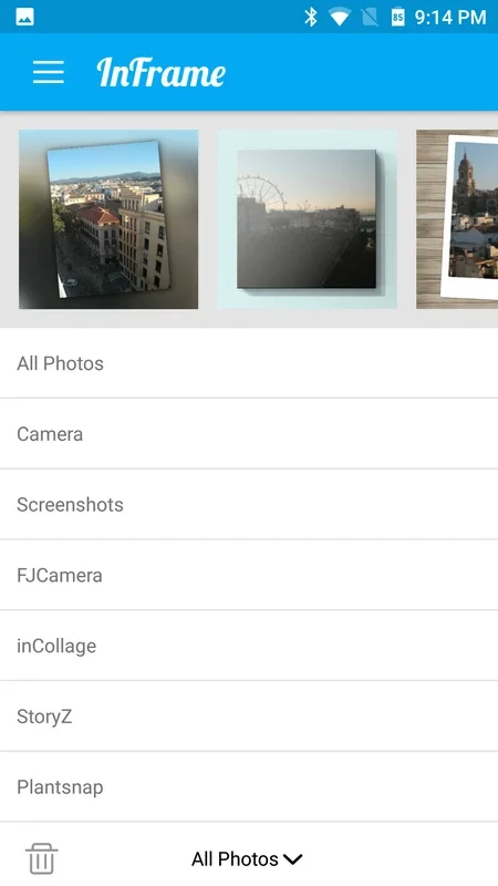 InFrame Photo Editor for Android - Customize Your Images