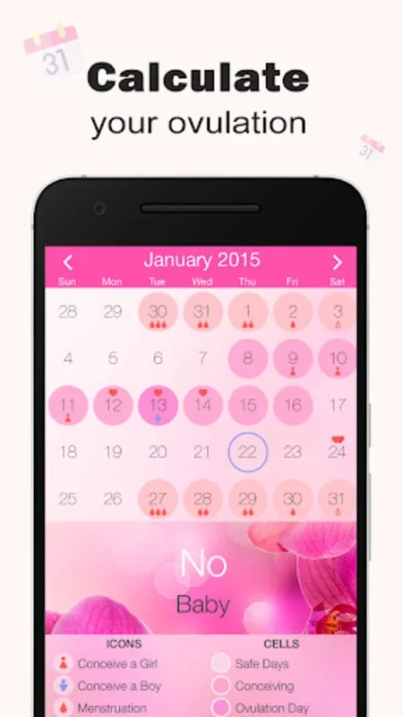 Period Tracker-Cycle & Ovulati for Android: Precise Health Tracking