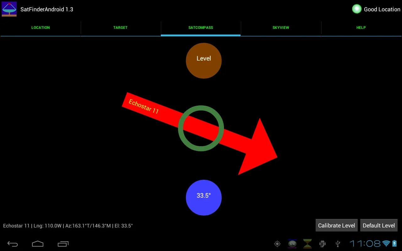 SatFinderAndroid for Android - Streamline Satellite Dish Alignment