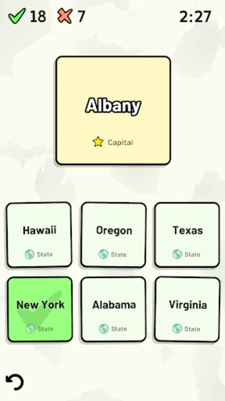 US States Quiz for Android - Learn US States Easily