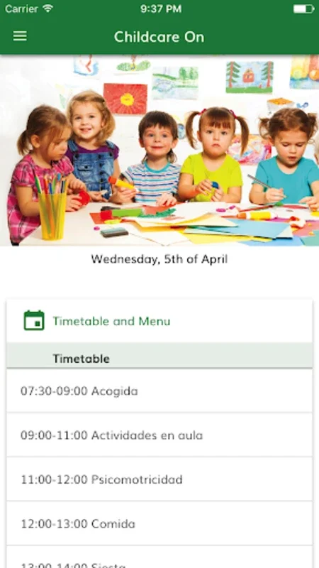 Childcare On - Kindergartens for Android: Secure Communication