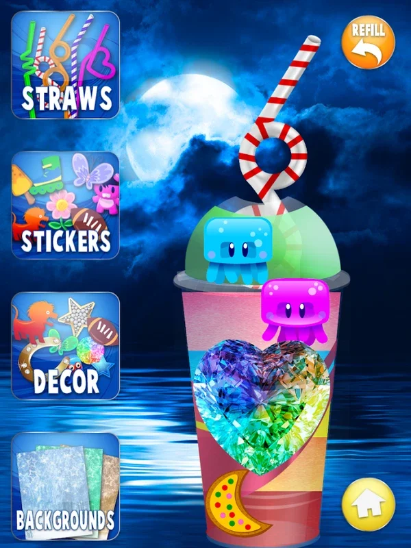 Frozen Slushies for Android: Refreshing App