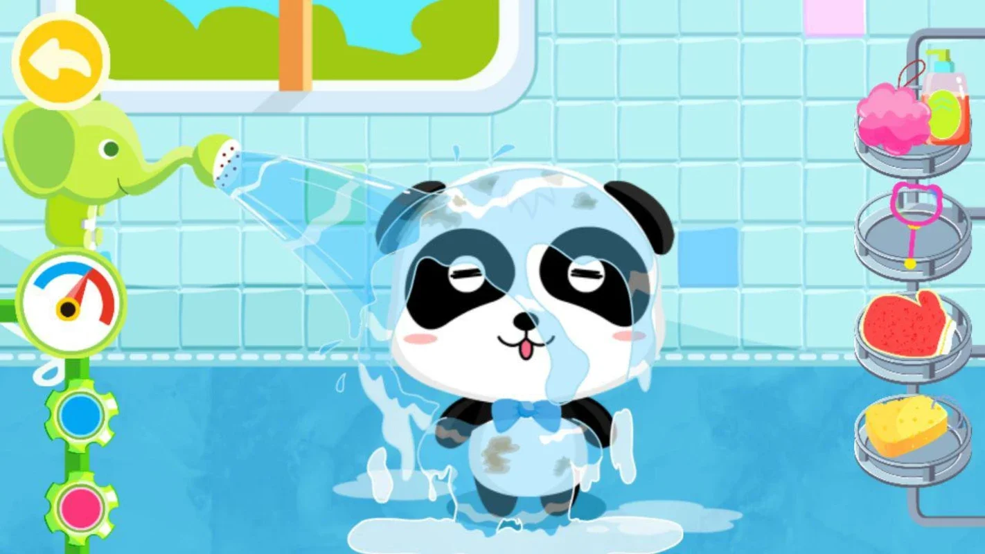 Baby Panda's Bath Time for Android - Fun Bath Experience