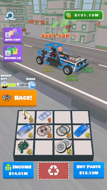 Idle Racer for Android - Race to Victory