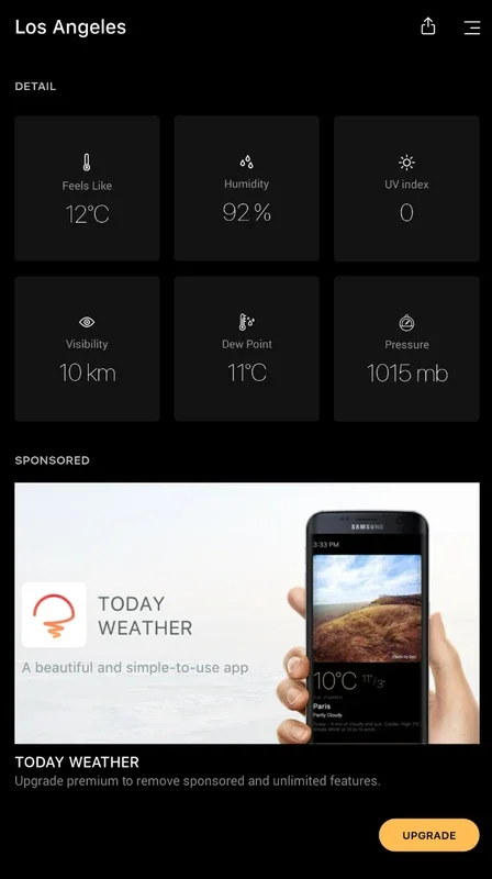 Today Weather for Android - Comprehensive Forecast App