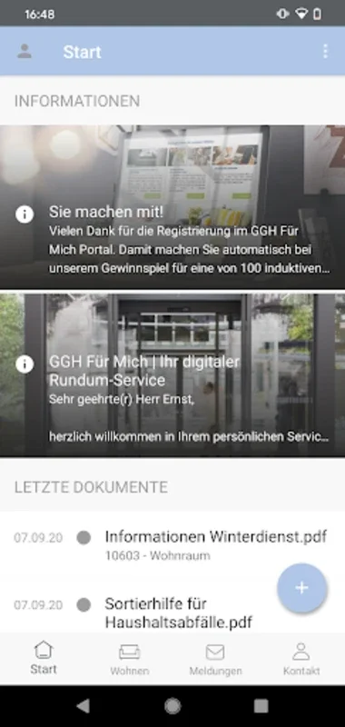 Für Mich for Android - Secure Account Management