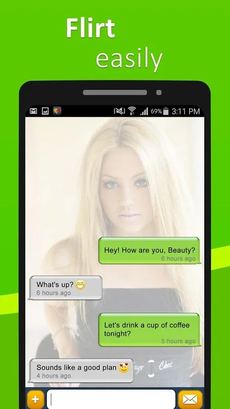 Meet24 for Android: Flirt, Chat, and Date Easily