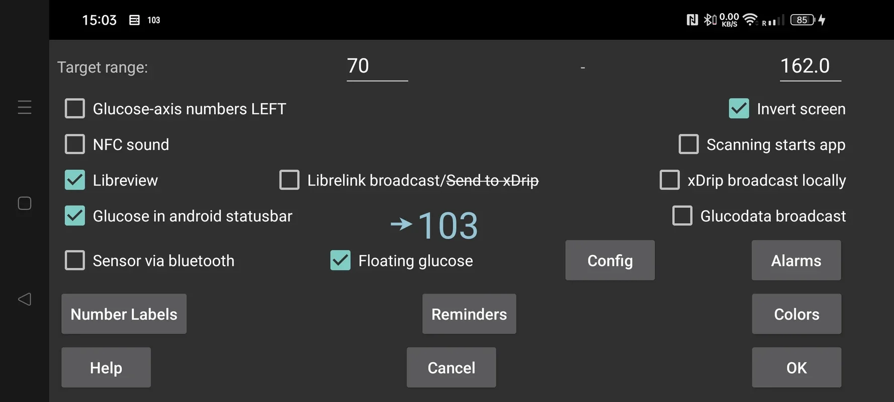 Juggluco: Real-time Glucose Monitoring for Android