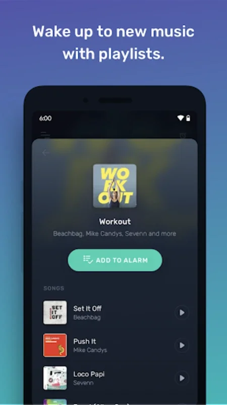 Mornify - Wake up to music for Android