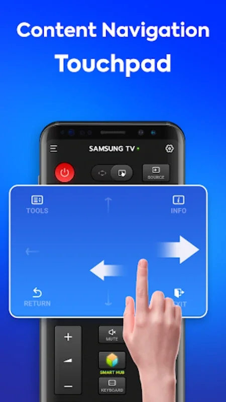 Samsung smart TV remote App for Android - Effortless Control