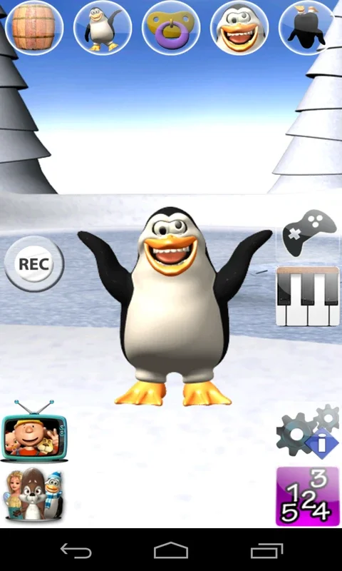 Sweet Little Talking Penguin for Android - Interactive Fun