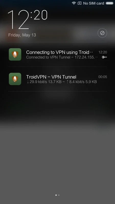 Troid VPN for Android - Secure Anonymous Browsing