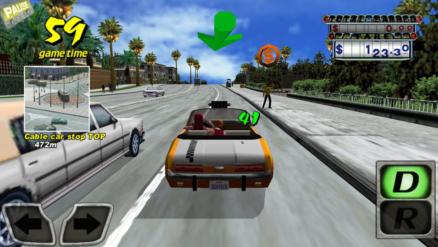 Crazy Taxi Classic for Android: Thrilling Rides Await