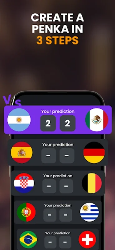 Penka for Android - Free Soccer Prediction App with Rewards