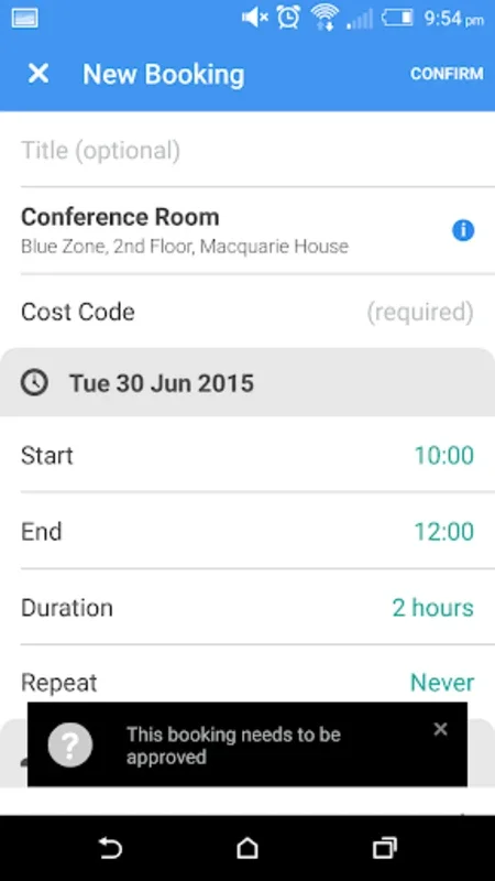 Matrix Booking for Android: Streamline Workplace Reservations