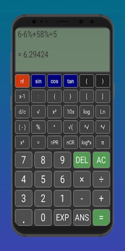 Calculate Numerical Expression for Android - Precise Calculations