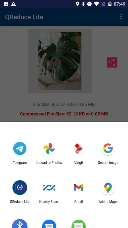 QReduce Lite for Android - Resize Photos Easily