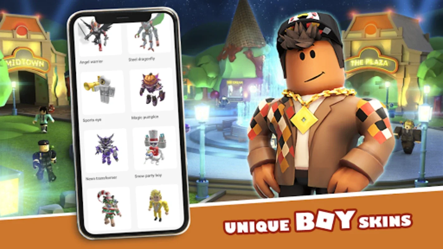 Master skins for Roblox on Android - Free Download the APK