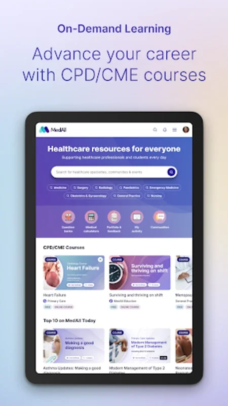 MedAll for Android: Comprehensive Medical Training App